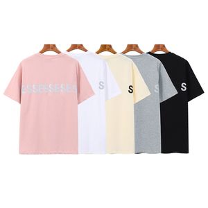 ESS MENS KVINNA DESIGNERS T SHIRTS FÖR MAN S SUMMER Fashion Essen Topps Luxurys Letter Tshirts Kläder Polos Apparel Härme Bear Tshirt Tees USA Size S-XL 11