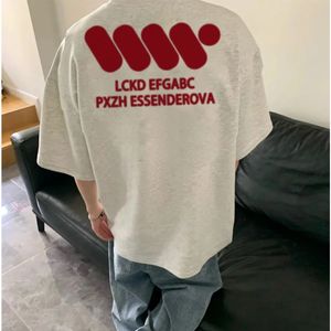 Camiseta de estilo estampado de estilo coreano de estilo inseto de marca