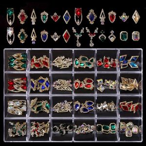 Gwóźdź Art Arghinestones Dekoracje Zestaw uroków biżuterii paznokcie kryształowe części diamentu DY Manicure Akcesoria 240426