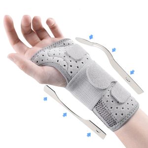 Andningsbar handledsstöd Professionell splint handledsband Band Artrit karpaltunnel Hand Sprain Tendinitis Armband 240516