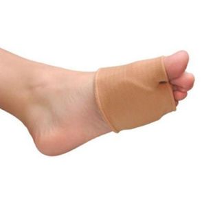 Ball of Foot Gel Sleeve painful metatarsal heads Morton neuromas atrophy pad flat splay foot pressure relief calluses feet care3226353