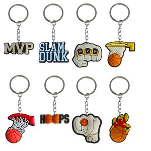 Other Fashion Accessories Basketball 27 Keychain Cool Keychains For Backpacks Women Key Pendant Bags Keyring Suitable Schoolbag Chai Otnci