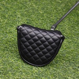 Other Golf Products Golf Putter Head Protector PU Leather Durable Putter Head Used for Sports Accessories Golf TrainingL2405