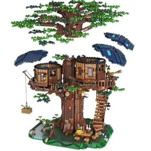 Other Toys New 3117 pieces the largest building in the treehouse BlocksCompatible 21318 brick DIY toys birthday and Christmas gifts 6007 bric