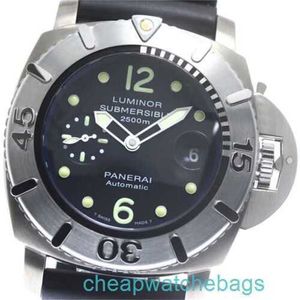 Panerei Luminors Wristwatches Listwatches Automatic Movement Watches Swiss Made Paneraiss Luminors Diving 2500 PAM00285 أسود DIAR Automatic Mens Style _773618