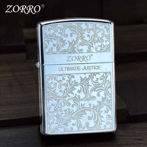 Zoro Zorro kerosene Lighter Male Pure Copper Creative White Ice Tang Grass Personalit