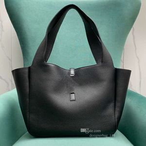 10Aビートートバッグデザイナーバッグ穀物皮革ハンドバッグ大容量女性クロスボディホーボーショルダーバッグ黒い財布豪華なショッピングバッグ