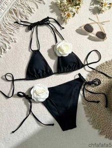 Frankreich Paris Women Beach Schwarz Zwei-teiliger Badeanzug Designer Bikini Frauen Badeanzug sexy Sommer Womans Channel Bikinis VC72