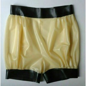 Shorts boxer in lattice 100% Gummi in gomma corta pantaloni sportivi S-XX