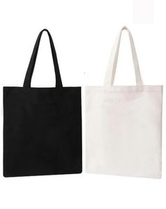 10 pieces/lot Beige blank canvas bag cotton tote bag DIY calico bag blank cotten bags durable and suitable for silkscreening 240506