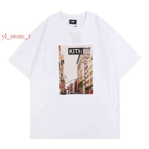 Designer di grandi dimensioni Kith Tokyo Shibuya Box Shirt Men Women Time T-shirt Top di grande qualità T-shirt oversize T-shirt di lusso Atheleisure 64