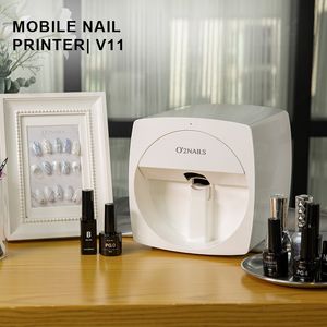 Новейший портативный V11 Professional Mobile Nail Printer Intellent Diy Function Machine для красоты салона