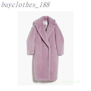 Women's Mid-length Trench Coat Maxmaras Wool Blend Coat Italian Brand Women's Luxury Coat High Quality Cashmere Coat E1w3