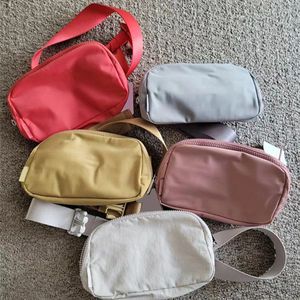 Luxury Designer Waistpack belt Waist Bags Outdoor Tote sport bumbag pink bum bag chest yoga bag handbag wallet fanny pack fashion Nylon famous Crossbody Shoulder bag