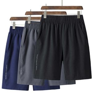 2021 Neue Herren Sommer Schnelltrocknen fünf gekrupfte Hosen Shorts Plus Size