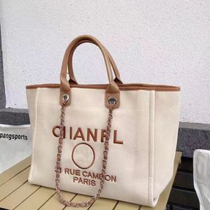 Sacchetti da spiaggia ricamato classico di moda borse da spiaggia di lusso da donna in tela borse da sera grandi shopping designer di grandi dimensioni signore 295x 295x