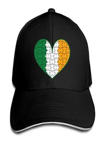 Coração irlandês St Patrick039s Autismo Consciência Baseball Cap ajustável Sandwich Ha Unisexe Homens Mulheres esportes de beisebol outdo2927981