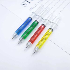 Syringe Creative Shaped Pencil Plastic Injection Advertising Gift Pen Printable