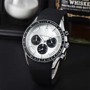 Zegarek zegarki AAA Mens Business Kwarc gorąca sprzedaż sześciu igły pełna funkcja stalowa taśma paska Oujia moda zegarek męski zegarek męski