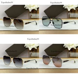 Top Original hochwertiger Designer -Sonnenbrillen für Herren berühmte modische Retro -Brand Brille Original Edition