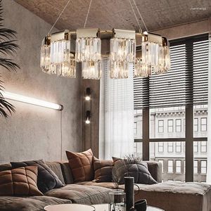 Chandeliers Modern And Minimalist Crystal Chandelier Personalized Creative Dining Room Bedroom Lighting
