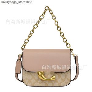 Womens Bag 2024 New Trendy and High-end Fashion Chain Single Shoulder Crossbody Bag Autumn and Winter Internet Famous Small Square Bag16L0