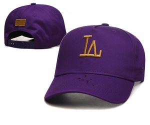 Unisex Freizeit neuer Designer Luxus L Ein Baumwollnetz -Baseball -Kappenverstellbare Dome Baseball Cap