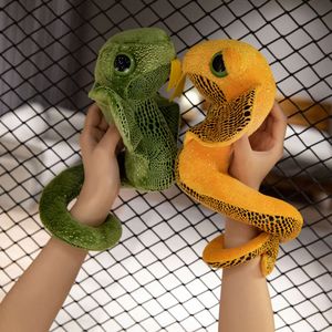 Kawaii плюшевые змеи фаршированные животные игрушки мягкие приятные плюше