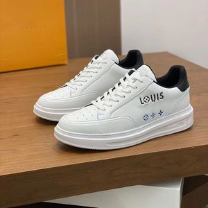 Men Beverly Hills Casuals Shoes Thick Bottoms Running Sneaker Paris Classic Leather Elasticd Band Low Top Designer Run Walk Casual Athletic Shoes trainer 38-45 5.17 04