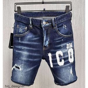 Short Jeans Summer Mens Luxury Skinny Ripped Cool Guy Hole Denim Fashion Fit Washed Pant 876-1 dsquares dsqureditys 2 dsquards 6KL2