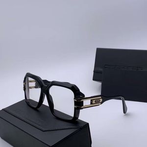 Estrutura de óculos quadrados para homens 623 Black Gold Full Rim Optical Frame 57mm Gafas de Sol Fashion Sunglasses Glasses Frames Eyewear WTH B 268G