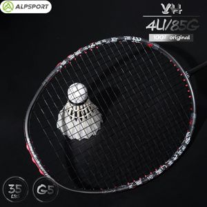 Alpsport YH 4U Атака T800 Badminton Racket Импортированное максимальное 35 фунтов. Профессиональное углеродное волокно промежуточное