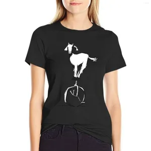 Kvinnors polos get på en unicycle t-shirt hippie kläder estetiska klädblus klänning för kvinnor sexig