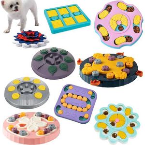 Другие игрушки головоломки медленная пища интерактивная тарелка против удушья собака и кошачья миска IQ тренировок для домашних животных