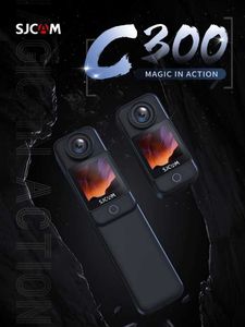 スポーツアクションビデオカメラSJCAM C300ポケットアクションカメラ4K/30fpsロングバッテリー6軸ジャイロ安定5G WiFiリモートネットワークカメラモーションDVシューティングカメラJ240514