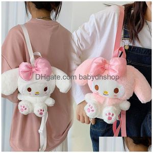 FILME TV PLUSH Toy P Mochilas Cartoon Sanli Ou Yugug Bag Lolita adorável canela de coelho Kawaii ps