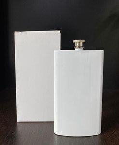 Sublimation flasks 8oz hip flask stainless steel 304 double wall for diy lover outdoor activity7524801