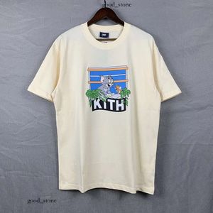 Kith Shirt Mens Designer T Shirts Tee Workout Shirts For Men Overdimensionerade T Shirts EssentialsClothing T-shirt 100%Cotton Vintage Kort ärm USA Size Kith Hoodie 346