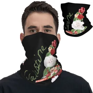 Halsdukar palestinsk palestina blommor bandana nacke gaiter tryckta balaclavas wrap halsduk multi-användning cykel fiske unisex vuxen vinter