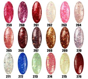 Wholegel Len 3D Gel Achaness Mergulhe a laca de unhas de glitter uvled para unhas artes 300 cores da moda estão disponíveis gel VA7478487