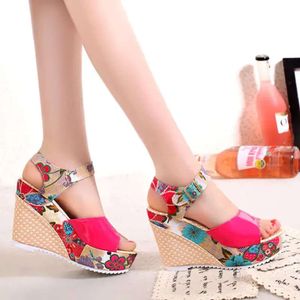 Women Sandals Platform 692 Summer Wedges Casual Shoes Ladies Floral Super High Heels Open Toe Slide Slippers Sandalias Zapatos Mujer 210610 BA1D