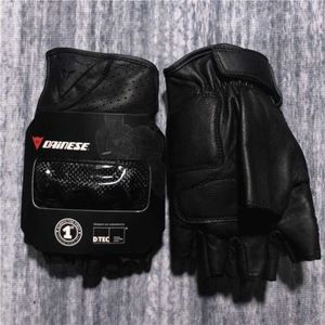 Special gloves for riding Motorcycle Rider Dennis Half Finger Gloves Racing Riding Equipment Anti drop Cowhide Breathable Men and Women SummJW6I