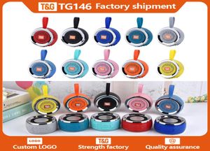 TG146 Mini BT Bluetooth Speaker Comes with headphones Hifi Stereo Protable Wireless Soundbox Subwoofers Loudspeaker Outdoor MP3 Mu1158814