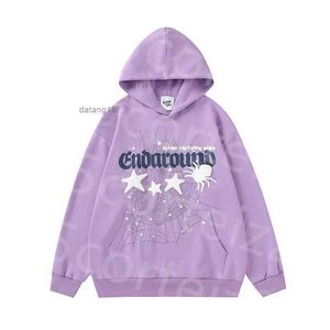 Tasarımcı Hoodie Mens Hoodies Sweatshirtler Yeni Ürün Örümcek Kapşonlu Sonbahar ve Kış Örümcek Yakalama Yıldız Kapşonlu Köpük Baskılı Y2K Kapüşonlu Kazak BF Amerikan Moda