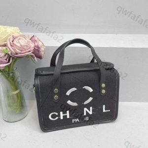 Luxury Pearl Bag Designer Tote Bag Brand Ch Bag de Evening Backpack Private Moda Moda Classic Canvas Bolsa de praia Mulheres de alta capacidade Skew Bag Bolsa P0HX