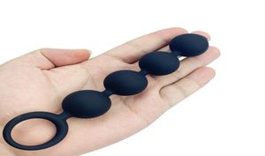 Silikonowe małe koraliki analne kule kulki płciowe zabawki seksualne dla kobiet anal dorosły odbyt masturbacja prostata masażer8074626
