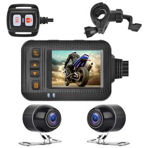 Sports Action Video Cameras SE20 1080P Motorcykelkörinspelare Fram- och bakre kameror 2-tums Display Dual Channel Motorcykel Video Recorder DVR System J240514