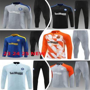 Neues Inter Tuta Calcio Tracksuit Lautaro Chandal Futbol Soccer Milano Training Anzug 23 24 25 Milans Camiseta de Foot Männer und Kinder