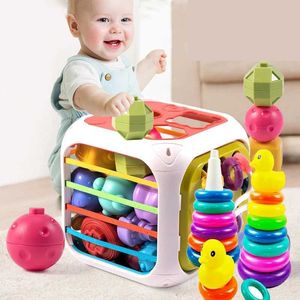 Other Toys Baby Montessori 2 shape sensor classification car training games childrens education toys for 12 years
