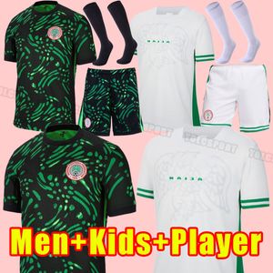 Nigeria 24 25 OKOCHA Soccer jerseys 2024 2025 jerseys maillot de foot Okechukwu IGHALO AHMED MUSA Ndidi MIKEL IHEANACHO Football shirts Nigerian away men kids